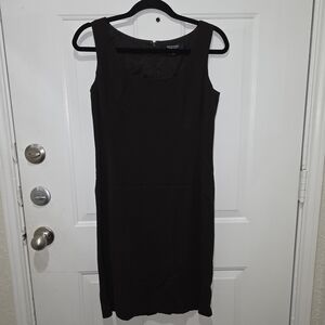 Emanuel Ungaro Black Midi Dress